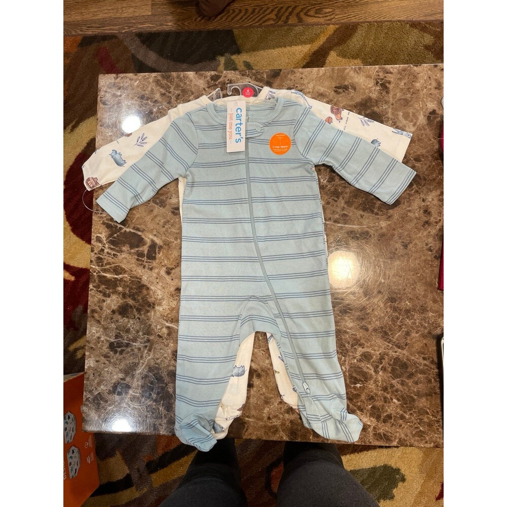 Baby boy bodysuits brand new with tags set of two size 6 months